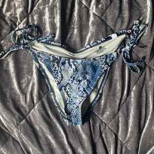 Target snakeskin bikini bottoms